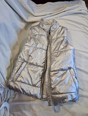 Amazon Essentials Silver Sherpa-Lined Kids Jacket